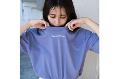 ビックシルエット刺繍Tシャツ